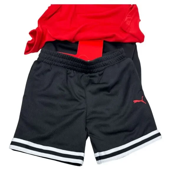 Puma Outfit Size 4T Shorts T-shirt Tank top athletic boys summer - Picture 5 of 8
